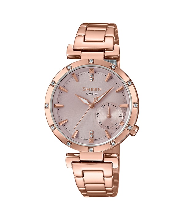 Đồng hồ Casio Sheen nạm đá lấp lánh