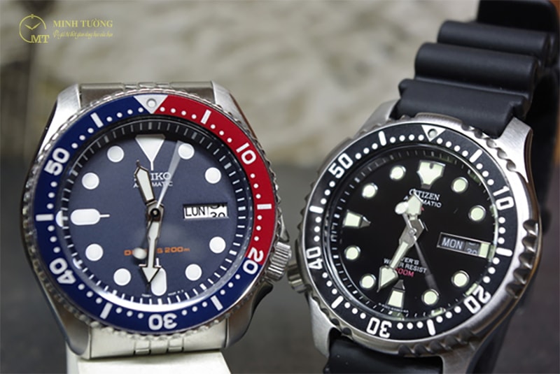 Làm phép so sánh đồng hồ seiko và citizen