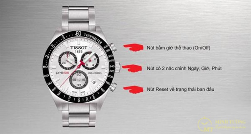 Chỉnh ngày cho đồng hồ Tissot như thế nào ?