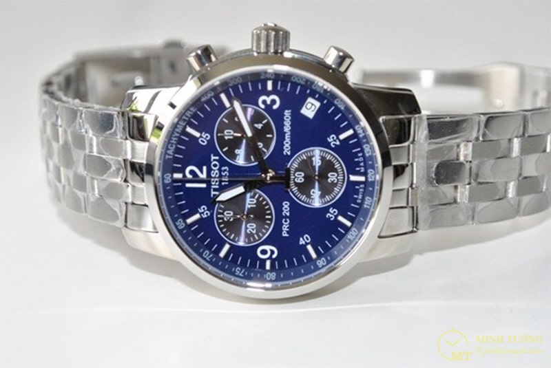 Cách chỉnh ngày đồng hồ tissot sáu kim 1 lịch