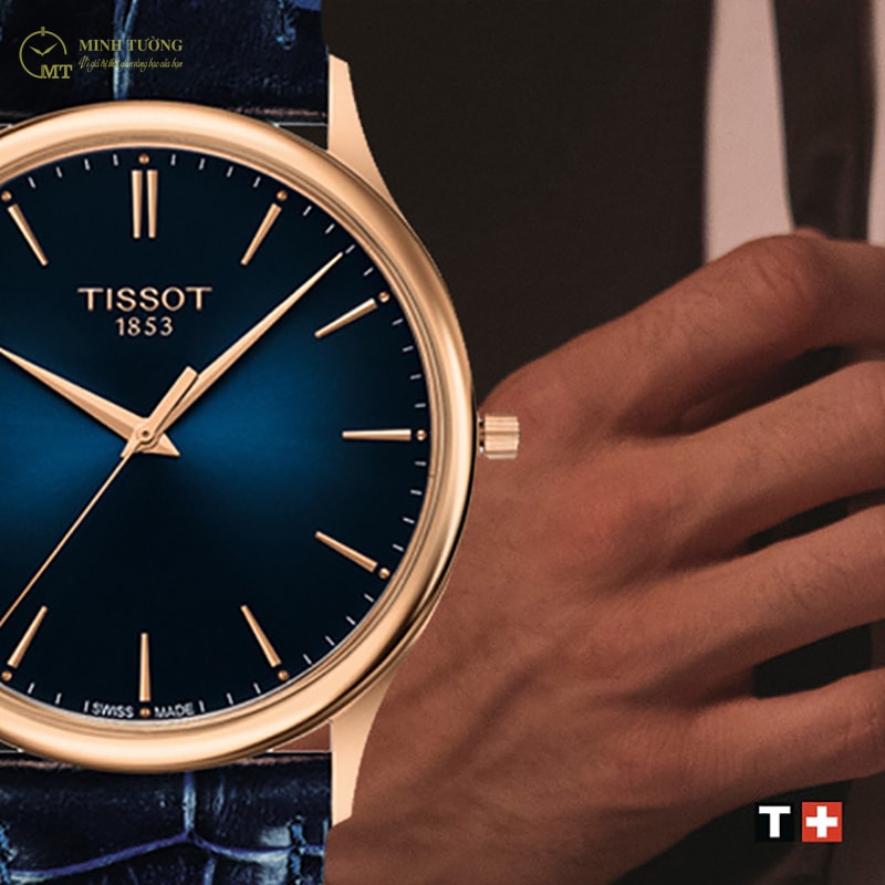 Tự tin dưới mọi Dress Watch với Tissot Excellence 18K