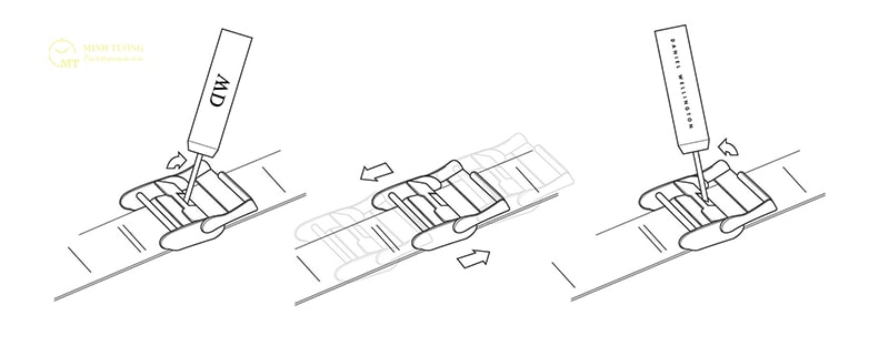 Điều chỉnh dây đeo lưới