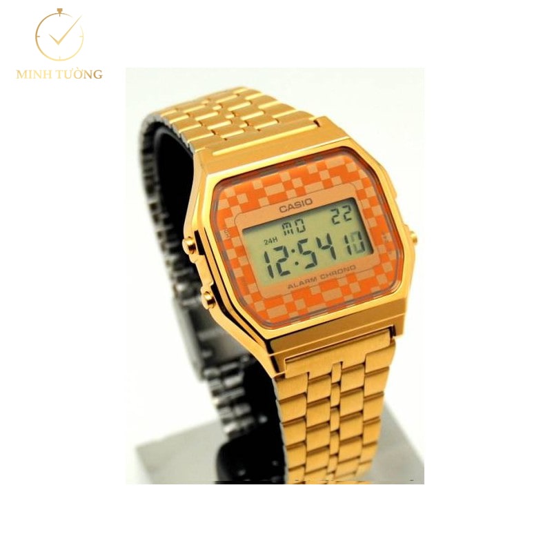 Thiết kế sang trọng của đồng hồ casio nam mặt vuông, chữ nhật