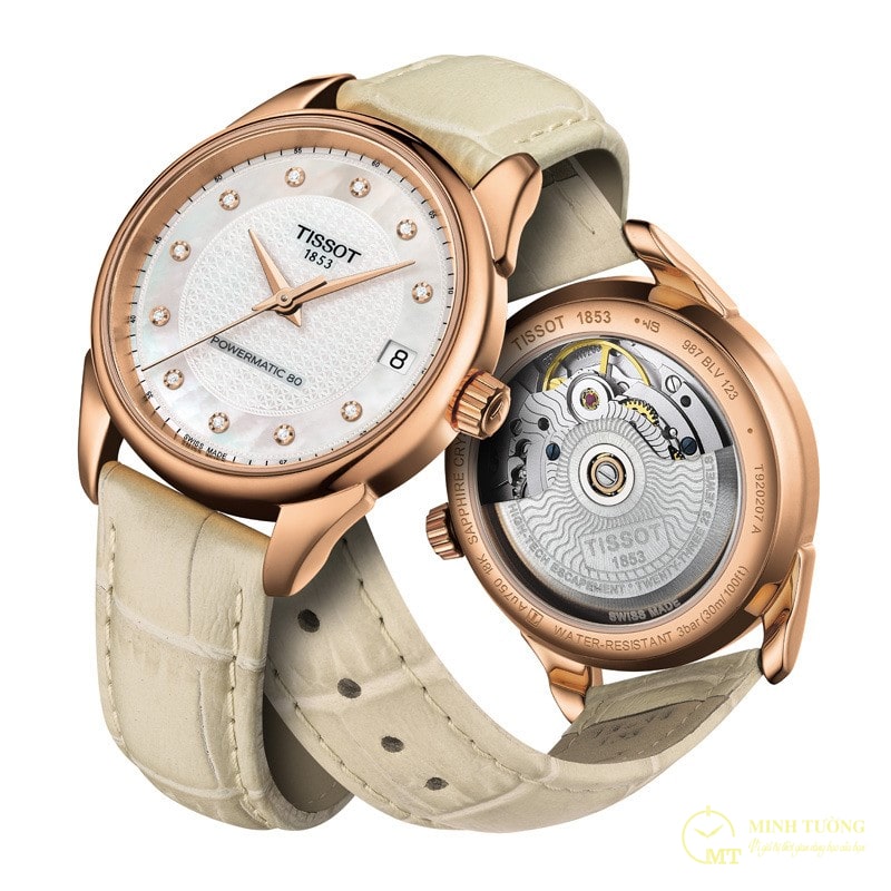 Sự đánh đổi cho khả năng trữ cót vượt trội của đồng hồ tissot 1853 powermatic 80