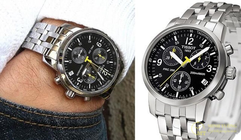 Đồng hồ Tissot T461 có khả năng chịu đượ cáp lực nước ở độ sâu 200m