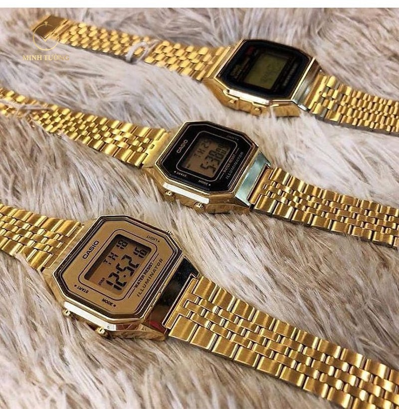 Bộ sưu tập đồng hồ Casio gold (đồng hồ Casio vàng)