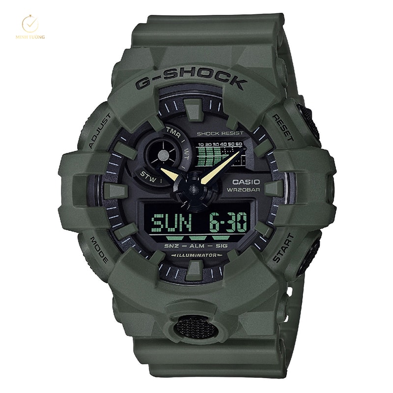 G - Shock nổi bật với thiết kế mạnh mẽ dành cho phái mạnh