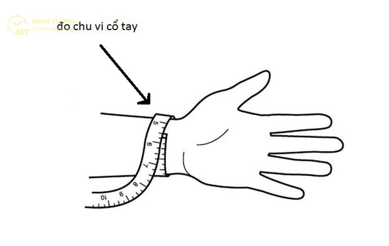 Đo kích thước cổ tay