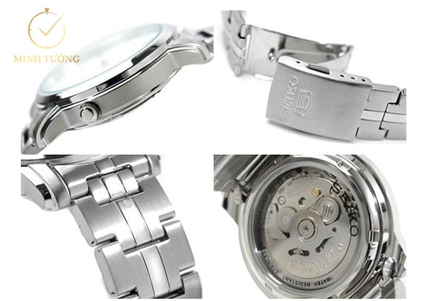 Cận cảnh từng góc độ của một sản phẩm đồng hồ Seiko