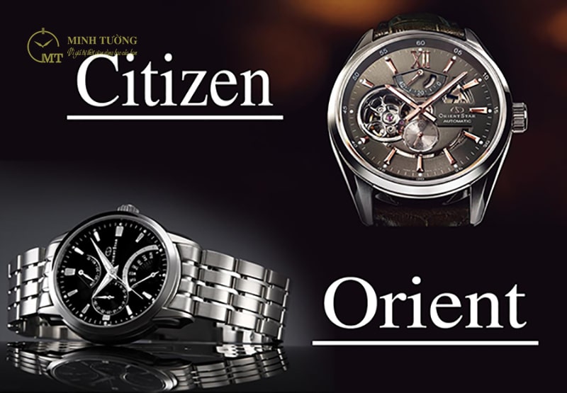 Đồng hồ Citizen và Orient Nhật Bản