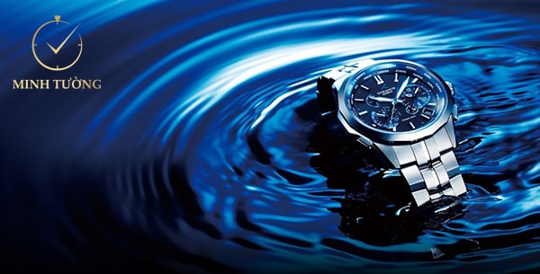 Đồng hồ Casio Water Resist 50m cho khả năng chống nước tiêu chuẩn