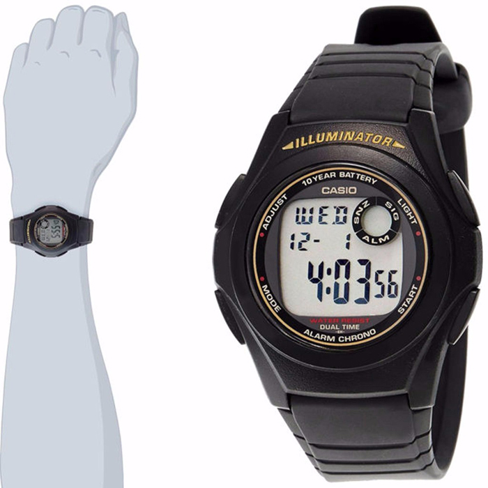 Đồng hồ Casio dưới 500k F-200W-9ASDF