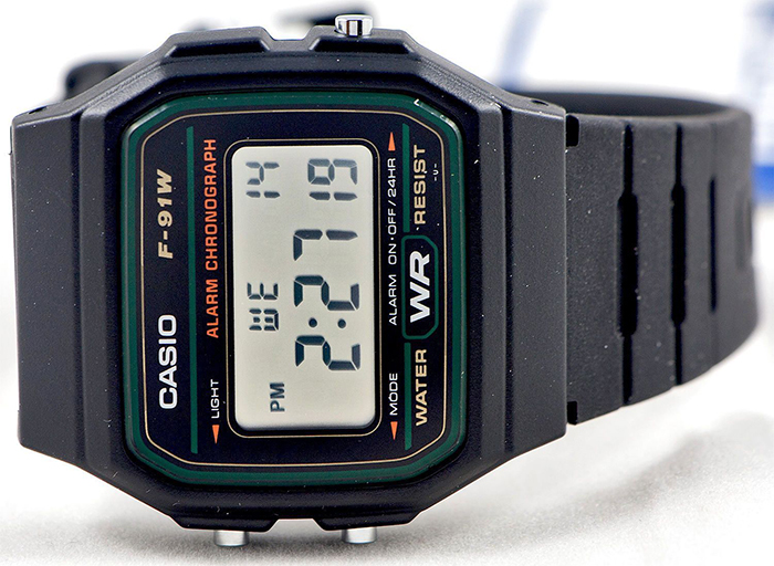 Đồng hồ Casio dưới 500k F-201WA-1ASDF