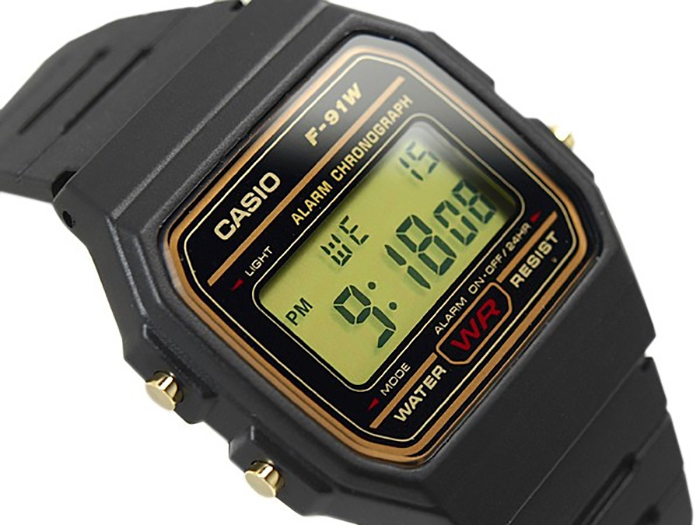 Đồng hồ Casio dưới 500k F-91W-1SDG
