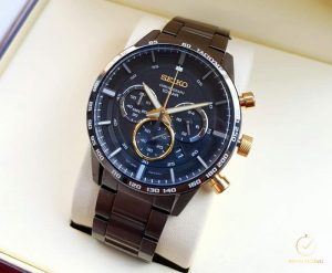 Cách chỉnh đồng hồ Seiko Chronograph