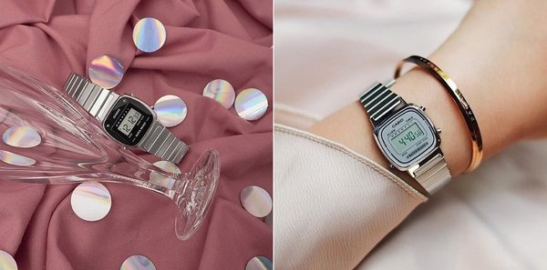 Đồng hồ Vintage là chiếc đồng hồ điện tử chính xác đến từng phút từng giây 