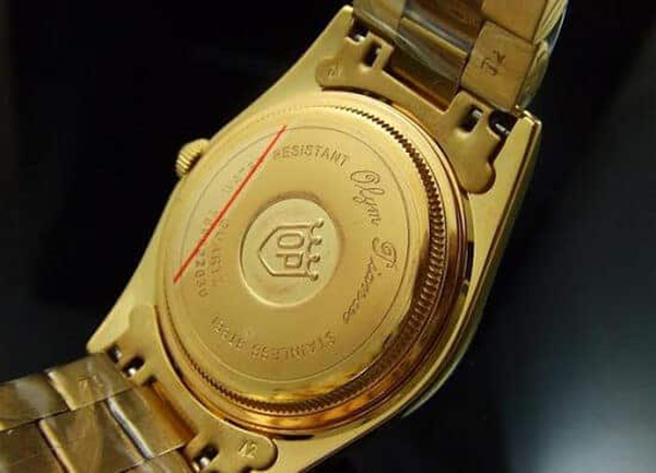 Mặt lưng đồng hồ OP thật