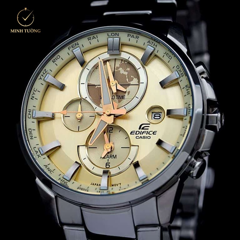 Đồng hồ Casio Edifice WR100m được tích hợp nhiều tính năng hiện đại cùng mức giá phải chăng