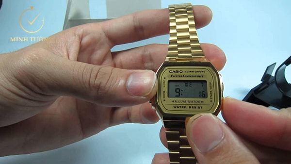 Cách chỉnh giờ hiện hành đồng hồ Casio 3 nút gồm 3 bước cơ bản