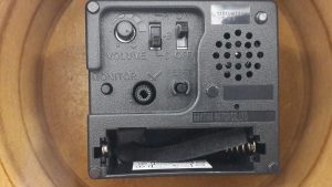 Máy đồng hồ Rhythm loại sử dụng 2 viên pin trung