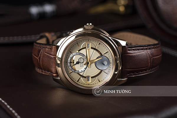 Đồng hồ mặt tròn là lựa chọn thích hợp cho người mệnh hỏa