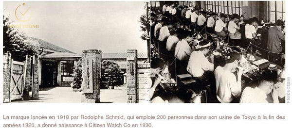 Tư liệu hình ảnh về lịch sử hãng đồng hồ Citizen thời kỳ đầu