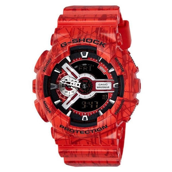 Đồng hồ G-Shock GA-110SL-4ADR màu đỏ cá tính có giá bán 5.290.000 VND tại Minh Tường