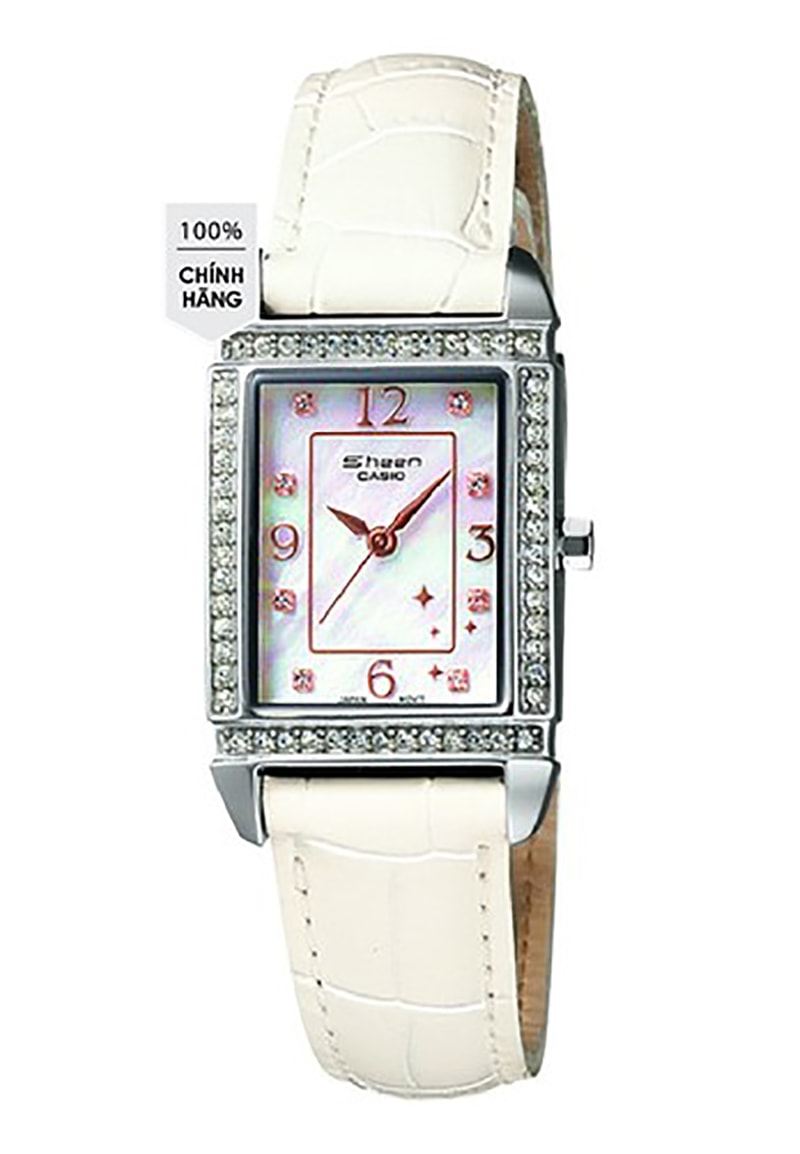 Top đồng hồ nữ dây da Casio tiếp tục gọi tên mẫu đồng hồ SHN-4017L-7ADR