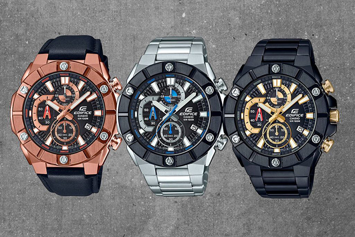 Đồng hồ Casio Edifice thu hút nhờ thiết kế ấn tượng