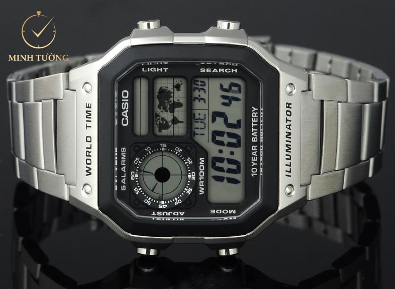 Cận cảnh đồng hồ Casio Illuminator 